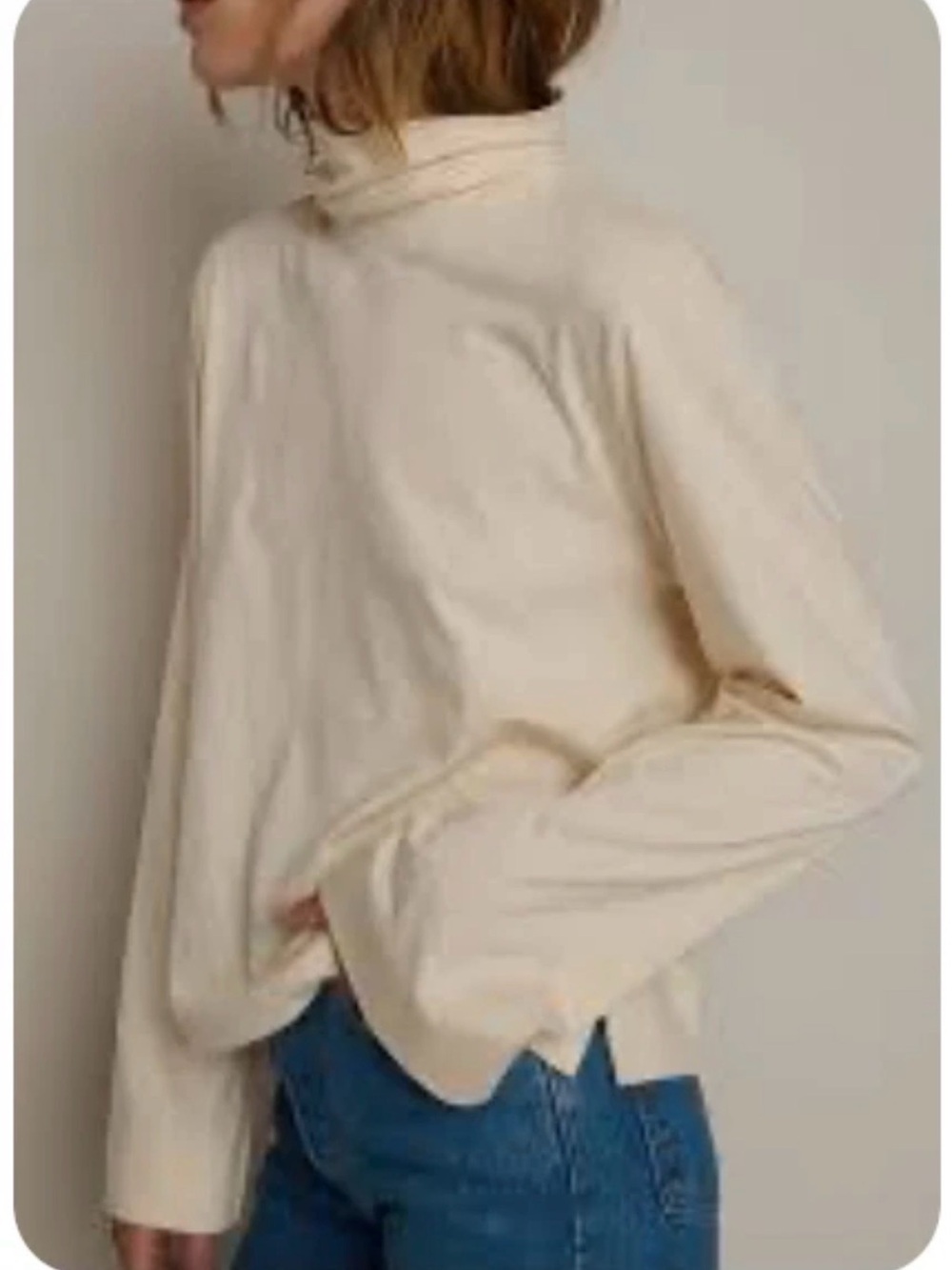 NATION LTD Neo Turtleneck Size Large